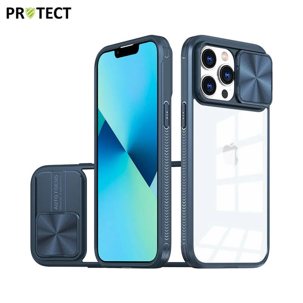 Coque de Protection IE027 PROTECT pour Apple iPhone 13 Pro Max Bleu Marine