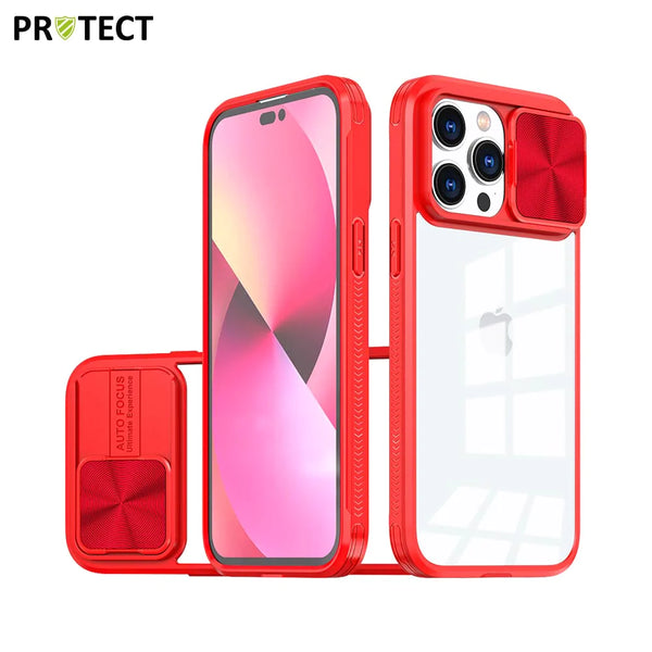 Funda protectora IE027 PROTECT para Apple iPhone 14 Pro Roja
