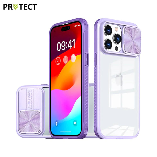 Funda protectora IE027 PROTECT para Apple iPhone 16 Pro Morado