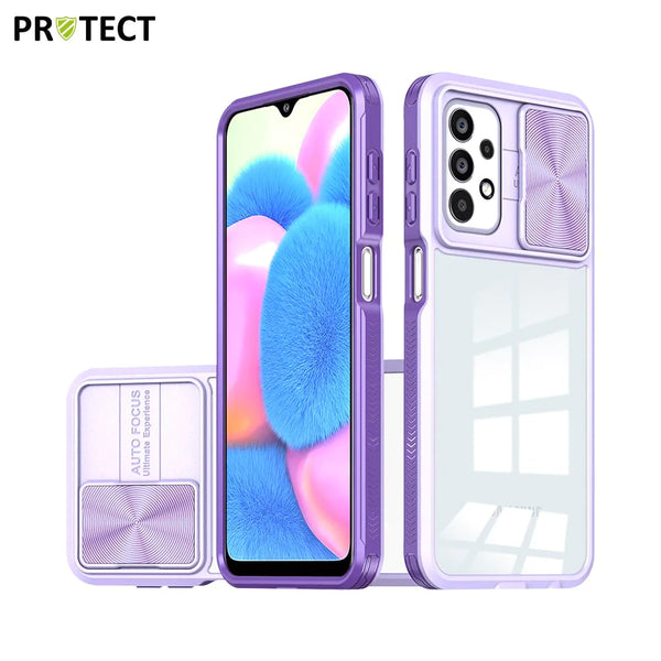 IE027 PROTECT Schutzh¨¹lle f¨¹r Samsung Galaxy A23 5G A236 & A23 4G A235, Lila