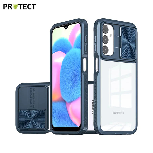 IE027 PROTECT Schutzh¨¹lle f¨¹r Samsung Galaxy A24 4G A245, Marineblau