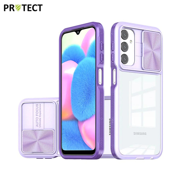 IE027 PROTECT Schutzh¨¹lle f¨¹r Samsung Galaxy A24 4G A245, Lila