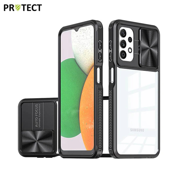 Funda protectora IE027 PROTECT para Samsung Galaxy A32 5G A326 Negra