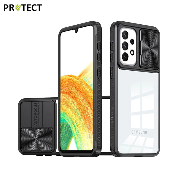 IE027 PROTECT Schutzh¨¹lle f¨¹r Samsung Galaxy A33 5G A336 Schwarz