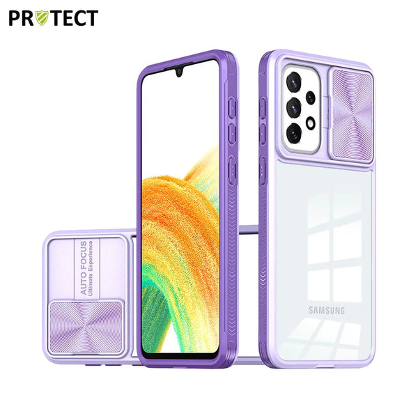 IE027 PROTECT Schutzh¨¹lle f¨¹r Samsung Galaxy A33 5G A336, Violett