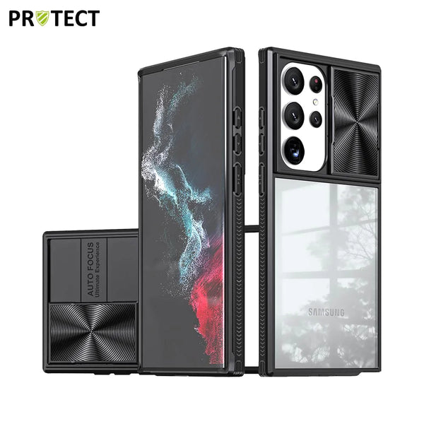 Funda protectora IE027 PROTECT para Samsung Galaxy S23 Ultra 5G S918 Negra