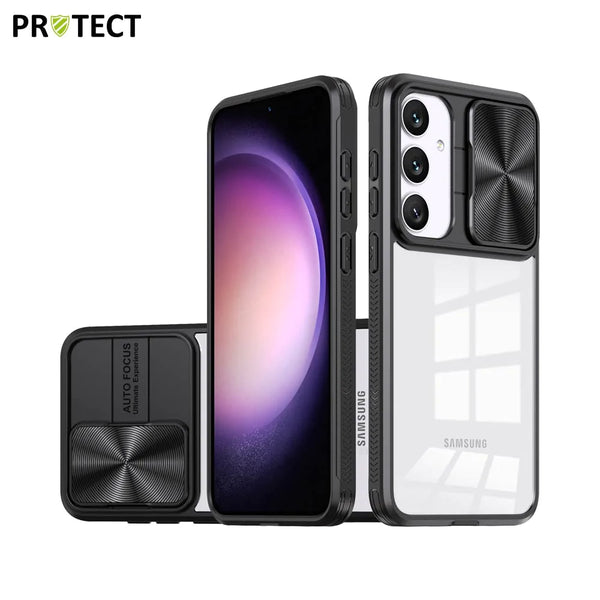 Funda protectora IE027 PROTECT para Samsung Galaxy S24 Plus 5G S926 Negra