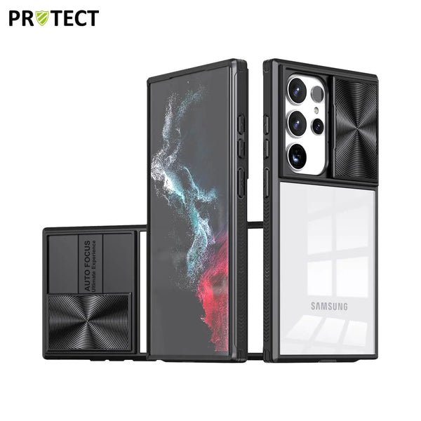 Funda protectora IE027 PROTECT para Samsung Galaxy S24 Ultra 5G S928 Negra