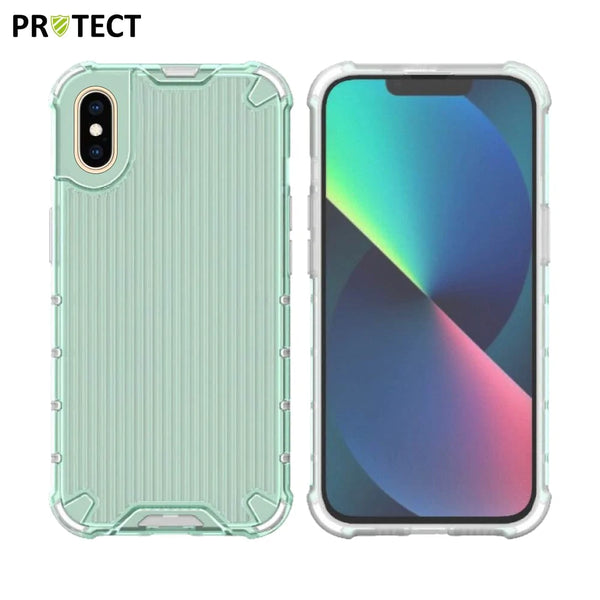 Coque de Protection IX006 PROTECT pour Apple iPhone X & XS Vert
