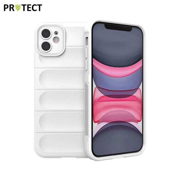 Funda protectora IX008 PROTECT para Apple iPhone 11 Blanca