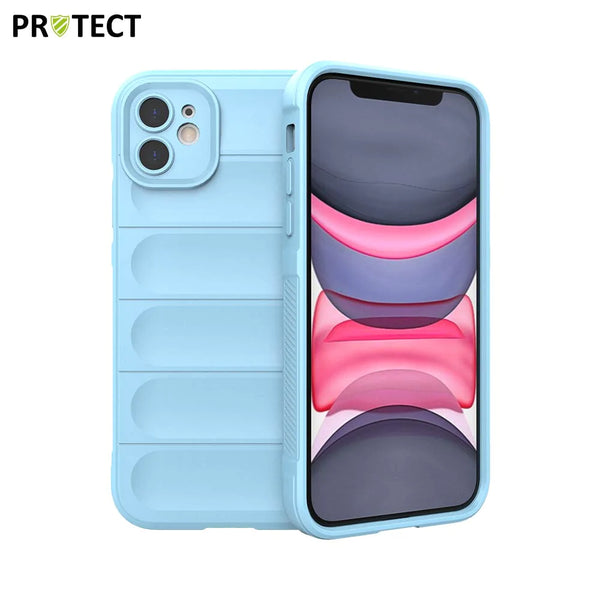 Funda protectora IX008 PROTECT para Apple iPhone 11 Azul Claro