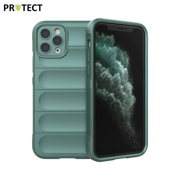 Funda protectora IX008 PROTECT para Apple iPhone 11 Pro Verde Oscuro