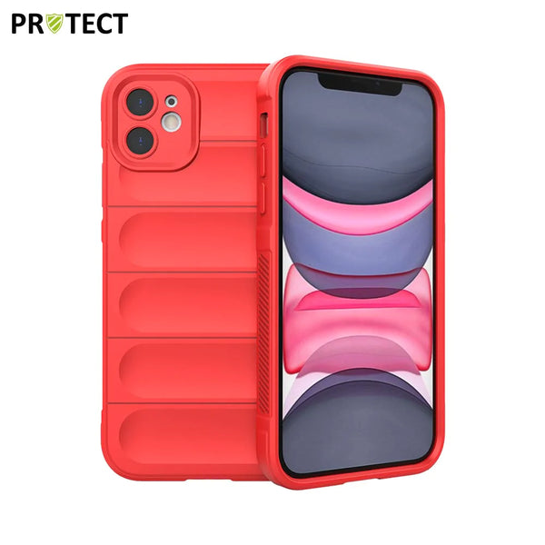 Funda protectora IX008 PROTECT para Apple iPhone 11 Roja