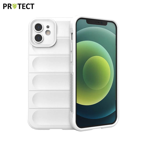 Funda protectora IX008 PROTECT para Apple iPhone 12 Blanca