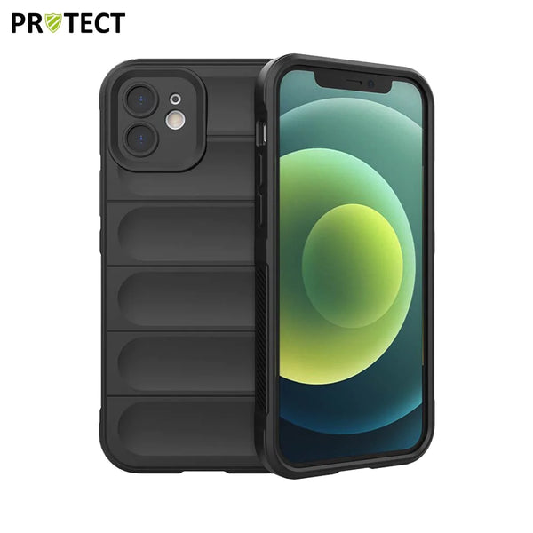 Funda protectora IX008 PROTECT para Apple iPhone 12 Negra