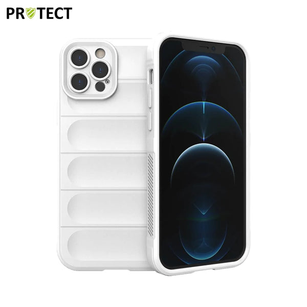 Funda protectora IX008 PROTECT para Apple iPhone 12 Pro Blanca