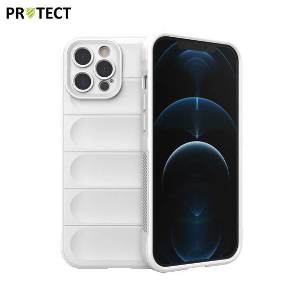 Funda protectora IX008 PROTECT para Apple iPhone 12 Pro Max Blanca