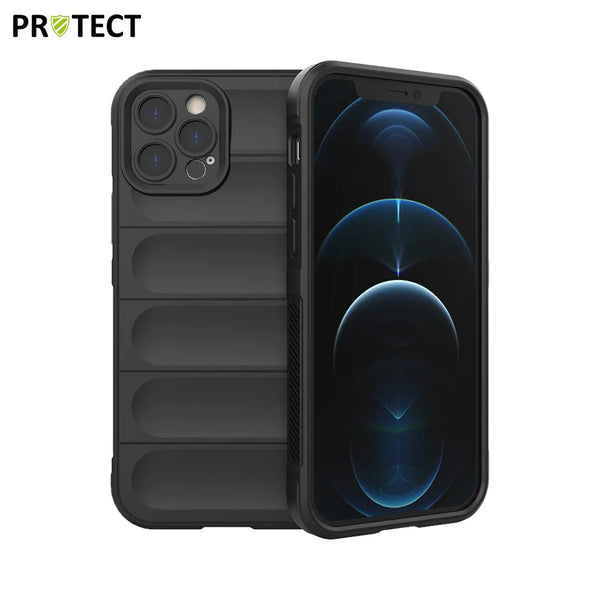 Funda protectora IX008 PROTECT para Apple iPhone 12 Pro, color negro