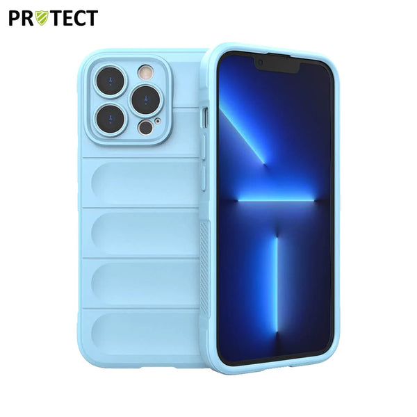 Funda protectora IX008 PROTECT para Apple iPhone 13 Pro Azul Claro