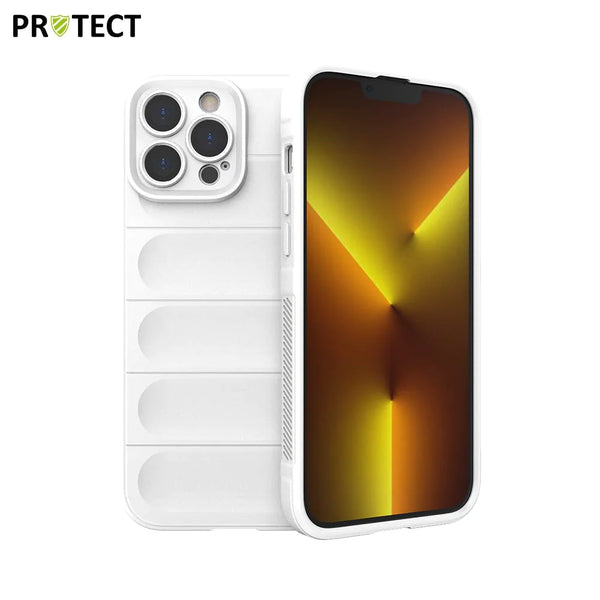 Funda protectora IX008 PROTECT para Apple iPhone 13 Pro Max Blanca