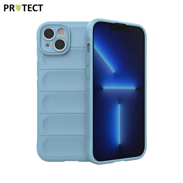 Funda protectora IX008 PROTECT para Apple iPhone 14 Plus Azul Claro