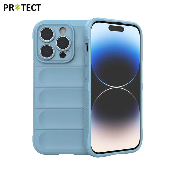 Funda protectora IX008 PROTECT para Apple iPhone 14 Pro Azul Claro