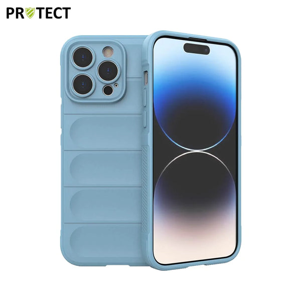 Coque de Protection IX008 PROTECT pour Apple iPhone 14 Pro Max Bleu Clair