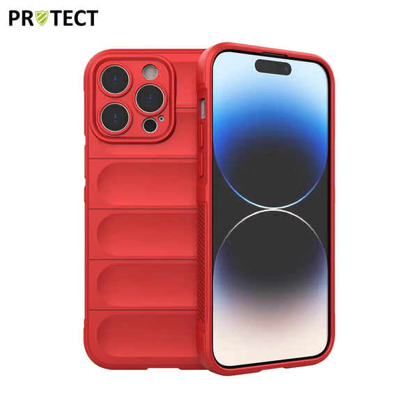 Coque de Protection IX008 PROTECT pour Apple iPhone 14 Pro Max Rouge