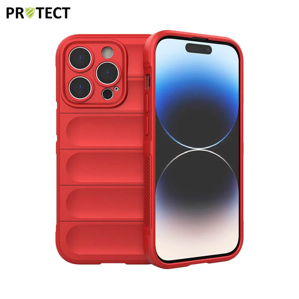 Coque de Protection IX008 PROTECT pour Apple iPhone 14 Pro Rouge