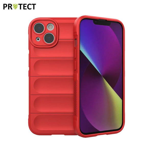 Funda protectora IX008 PROTECT para Apple iPhone 14 Roja