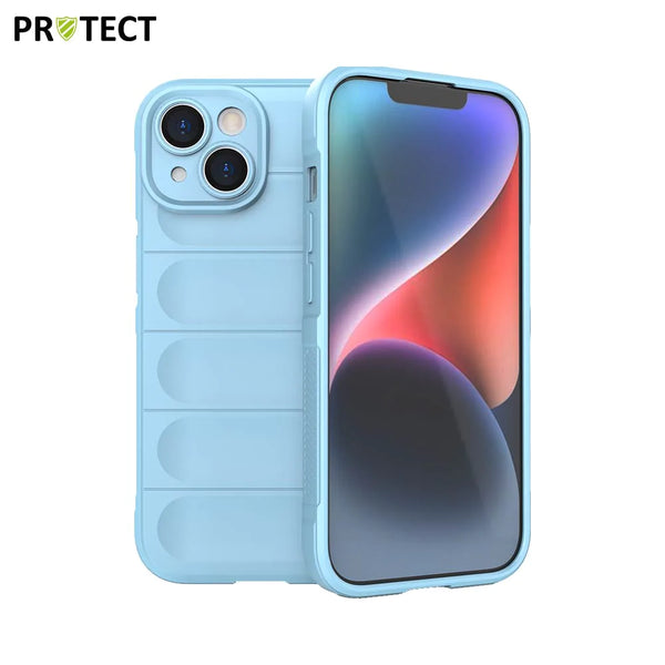 Coque de Protection IX008 PROTECT pour Apple iPhone 15 Bleu Clair