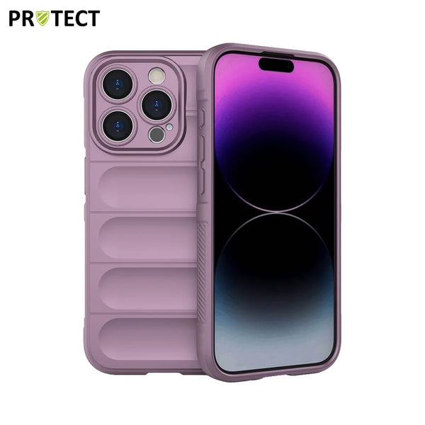 Funda protectora IX008 PROTECT para Apple iPhone 15 Pro Lavanda