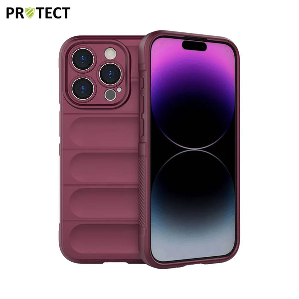 Coque de Protection IX008 PROTECT pour Apple iPhone 15 Pro Prune
