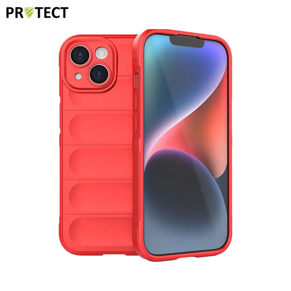 Coque de Protection IX008 PROTECT pour Apple iPhone 15 Rouge