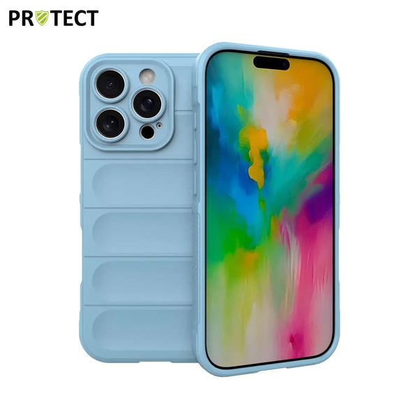 Coque de Protection IX008 PROTECT pour Apple iPhone 16 Pro Bleu Clair