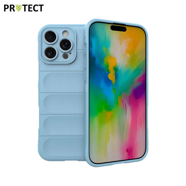 Coque de Protection IX008 PROTECT pour Apple iPhone 16 Pro Max Bleu Clair