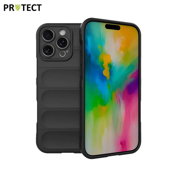 Funda protectora IX008 PROTECT para Apple iPhone 16 Pro Max Negra