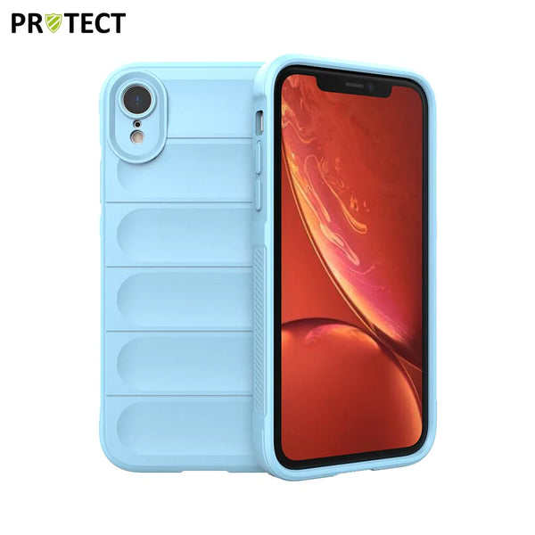 Funda protectora IX008 PROTECT para Apple iPhone XR Azul Claro