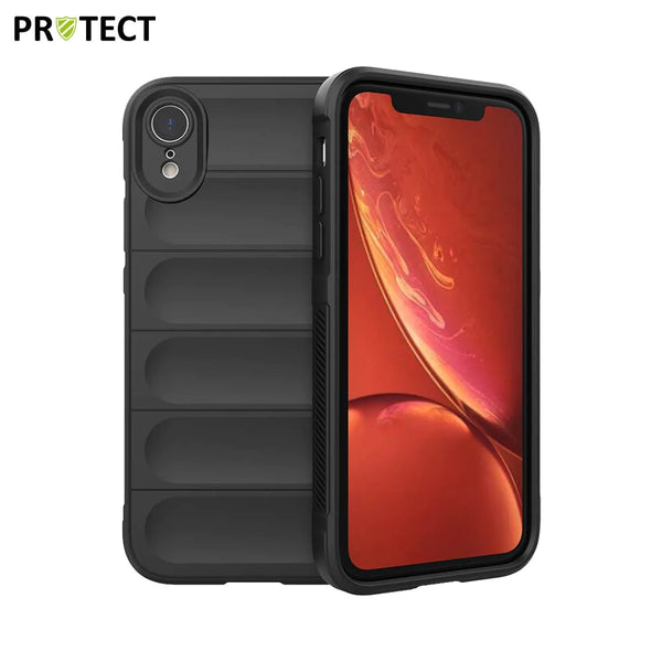 Funda protectora IX008 PROTECT para Apple iPhone XR negra