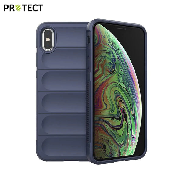 Funda protectora IX008 PROTECT para Apple iPhone XS Max Zafiro