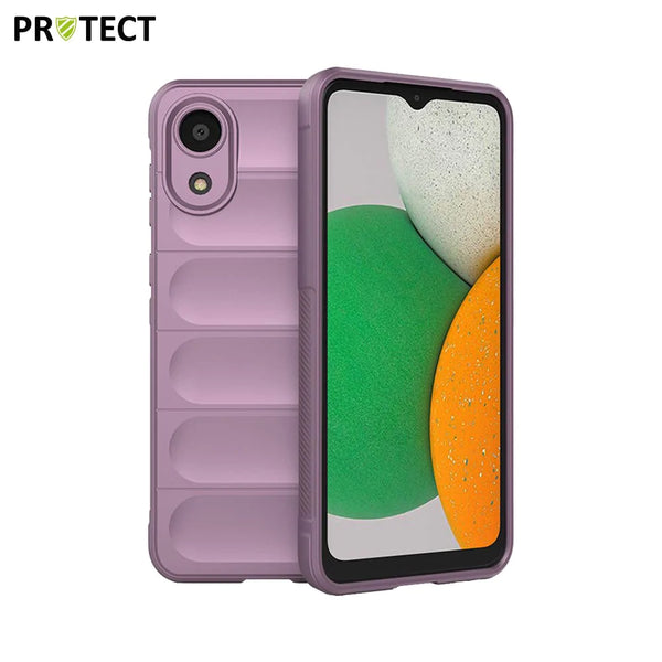 IX008 PROTECT Schutzh¨¹lle f¨¹r Samsung Galaxy A03 Core A032 Lavendel