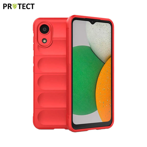 IX008 PROTECT Schutzh¨¹lle f¨¹r Samsung Galaxy A03 Core A032 Rot
