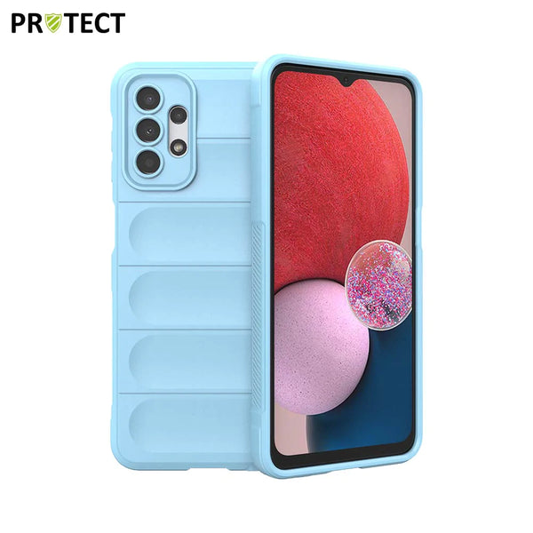IX008 PROTECT Schutzh¨¹lle f¨¹r Samsung Galaxy A04e A042 Hellblau