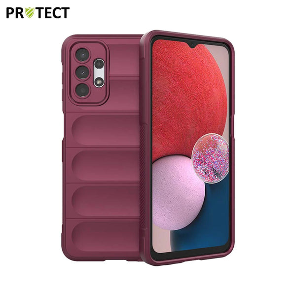 Funda protectora IX008 PROTECT para Samsung Galaxy A04e A042 Ciruela