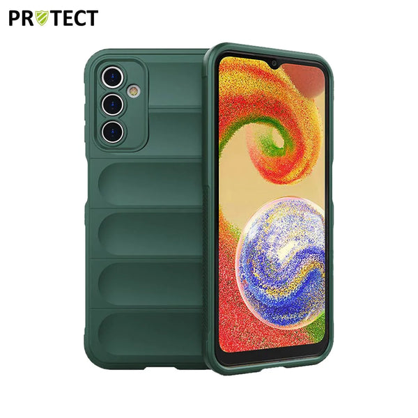 IX008 PROTECT Schutzh¨¹lle f¨¹r Samsung Galaxy A14 5G A146P, Dunkelgr¨¹n