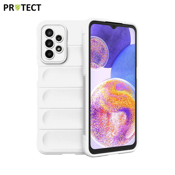 IX008 PROTECT Schutzh¨¹lle f¨¹r Samsung Galaxy A23 5G A236 & A23 4G A235 Wei_