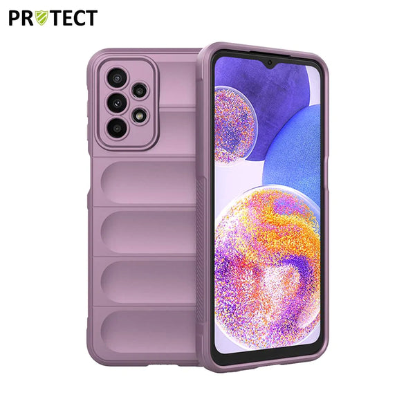 Funda protectora IX008 PROTECT para Samsung Galaxy A23 5G A236 y A23 4G A235 Lavanda