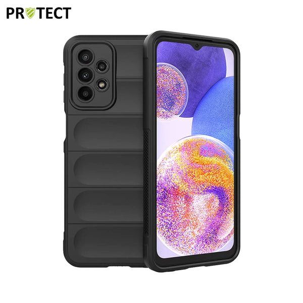 IX008 PROTECT Schutzh¨¹lle f¨¹r Samsung Galaxy A23 5G A236 & A23 4G A235 Schwarz