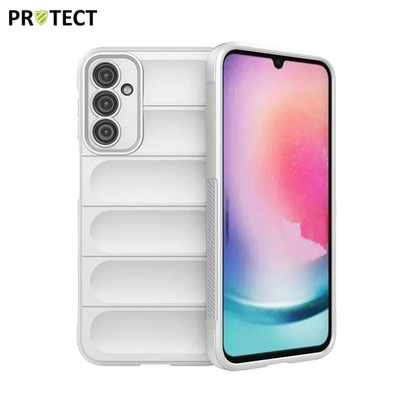 IX008 PROTECT Schutzh¨¹lle f¨¹r Samsung Galaxy A24 4G A245, Wei_