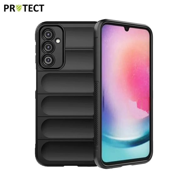 IX008 PROTECT Schutzh¨¹lle f¨¹r Samsung Galaxy A24 4G A245 Schwarz